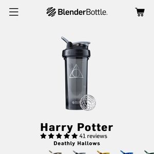 Harry Potter - Deathly Hallows Blender Bottle